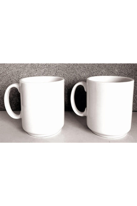 6 Pcs Biscuit C Cup With Handle Ceramic Body