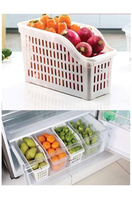 6 Pieces Refrigerator Organizer, Cabinet Organizer Organizer Canbays - Swordslife
