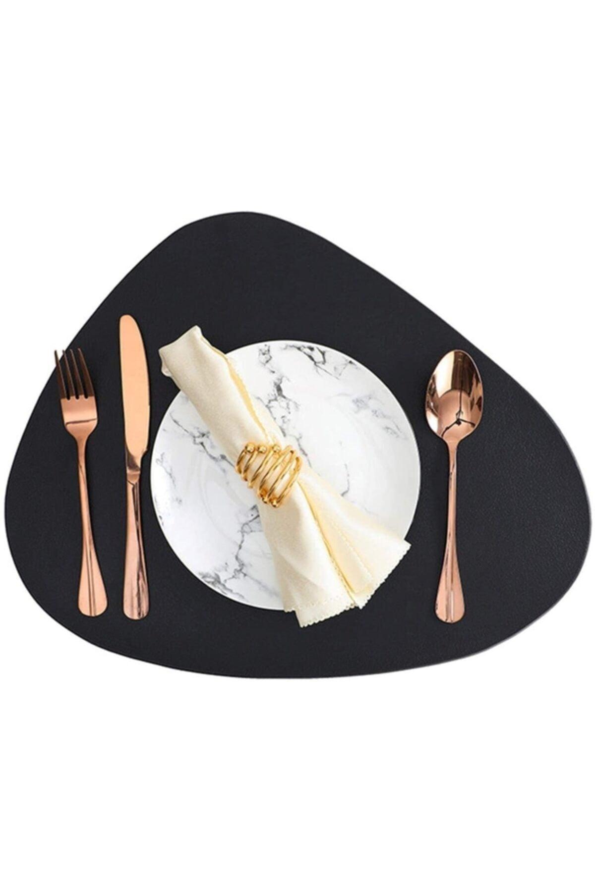 12 Pieces for 6 Persons 1st Quality Artificial Leather Placemat - Swordslife