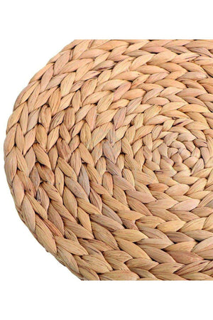 6 Pieces Handmade Luxury Knitted Straw Bamboo Placemat Cover Table - Swordslife