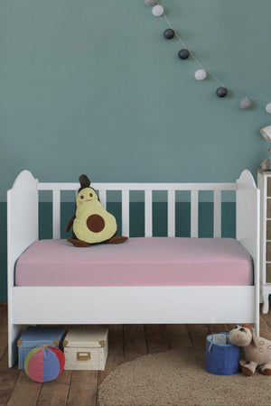 60x120 Salmon Baby Elastic Cotton Linen 100%