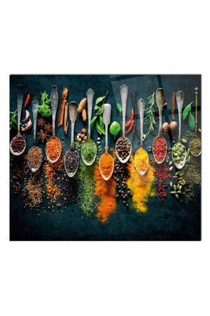 60x52 Cm Glass Protector Behind Cooker Countertop Built-in Back Protector | Spice - Swordslife