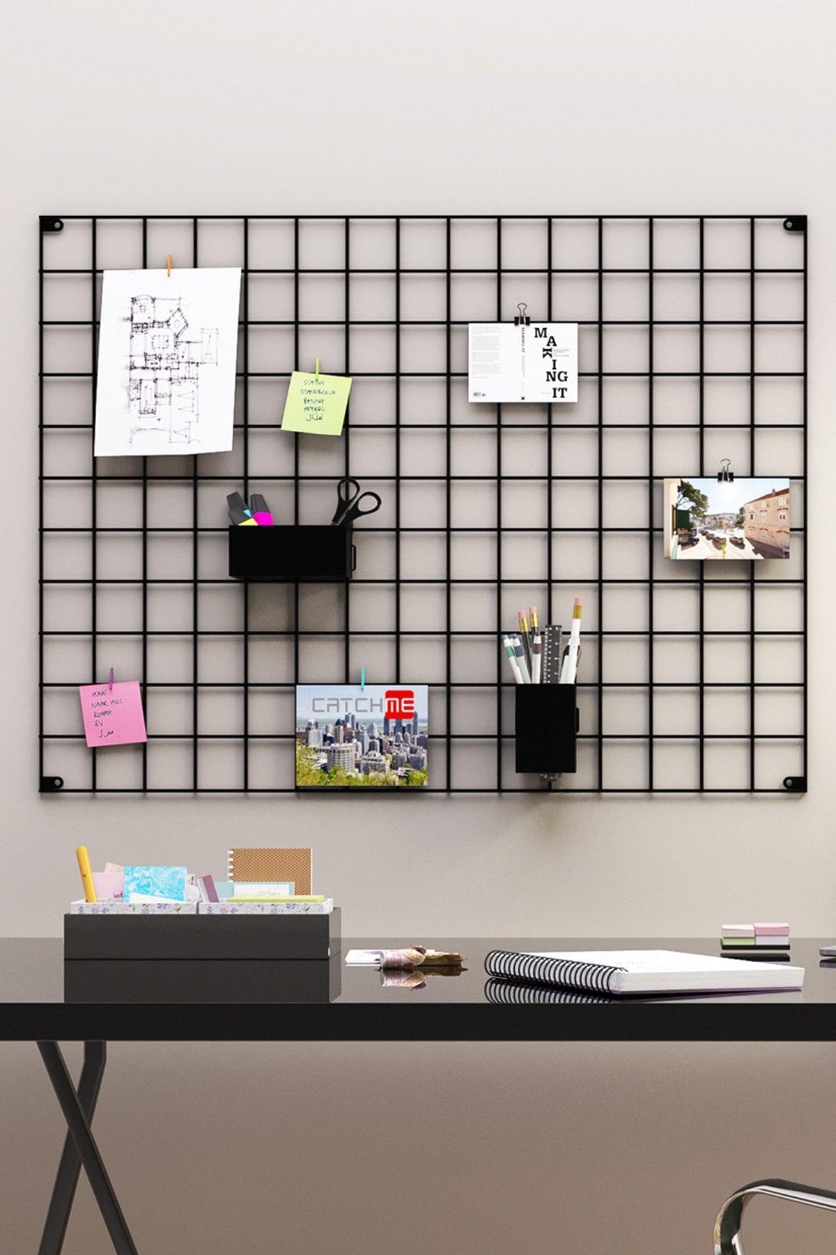 60x80 Metal Photo Hanger Wire Clipboard Black 2