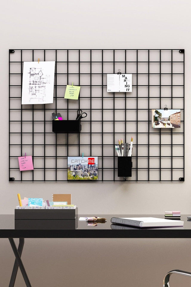 60x80 Metal Photo Hanger Wire Clipboard Black 2