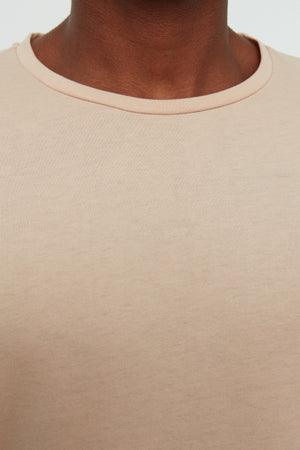Taş Men Basic Regular/Normal Cut Crew Neck Short Sleeved T-Shirt Tmnss22Ts0271