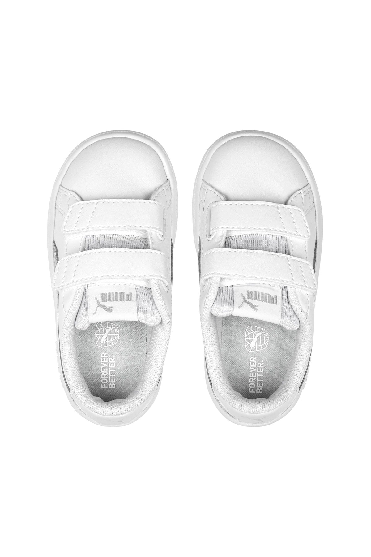 Smash v2 Metallics V Inf - White Baby Sneakers