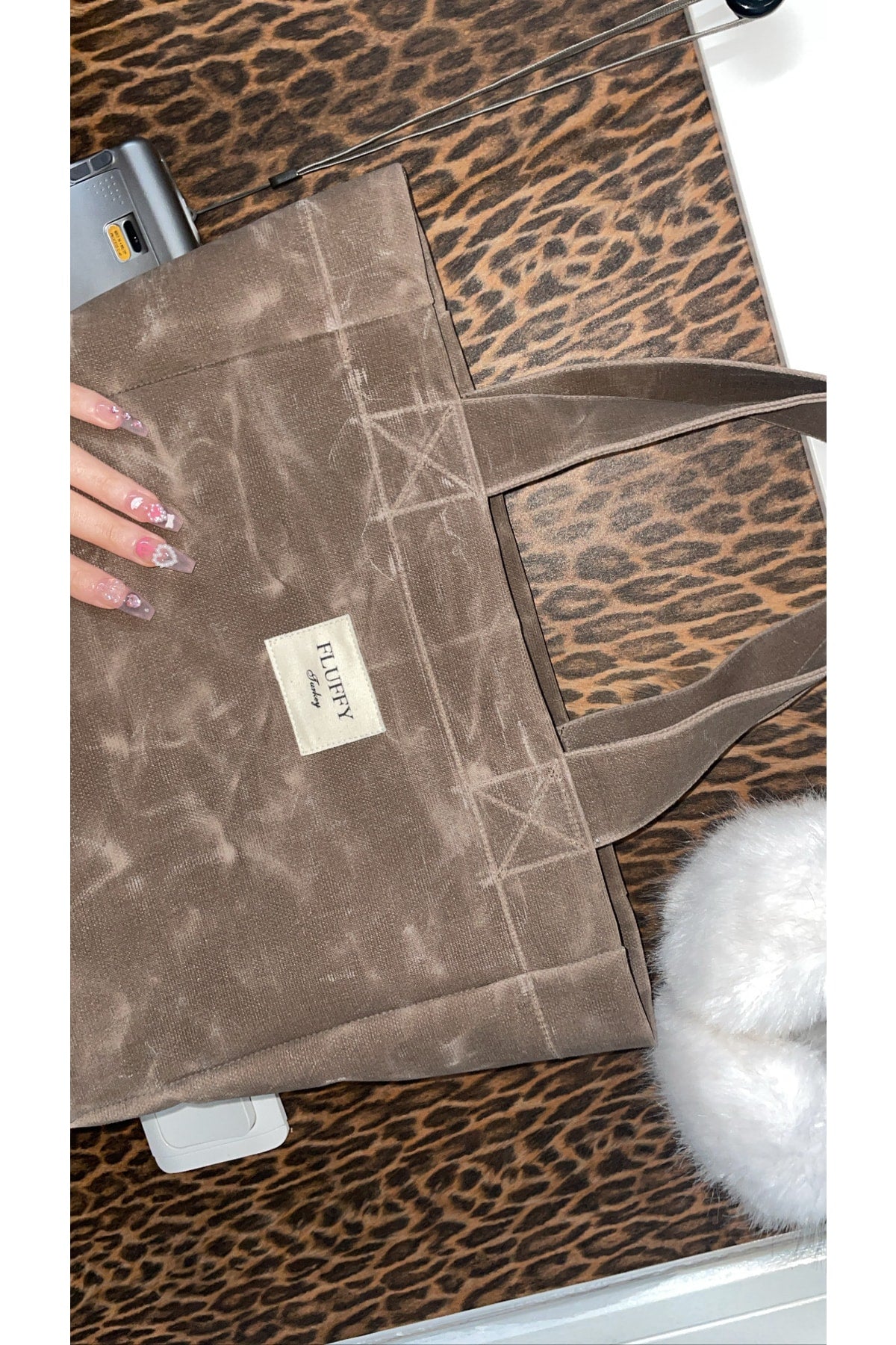 Cookie Wax Canvas Bag