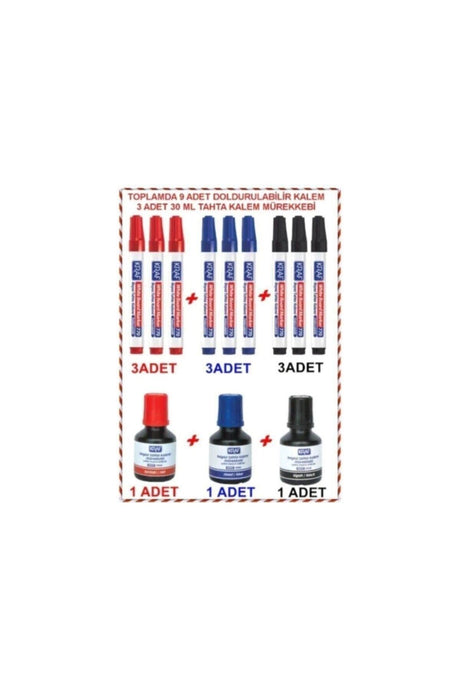 770 Refillable Pencil 9 Pcs +