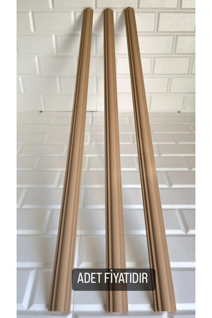 Mocha Wall Lath Decorative Self Adhesive Stopper 4cm 100 Cm - Swordslife