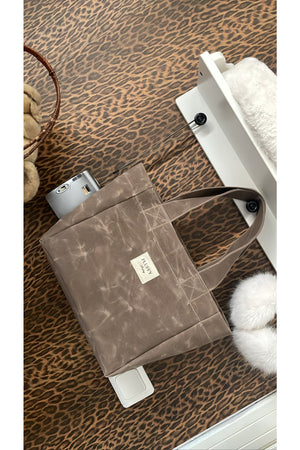 Cookie Wax Canvas Bag