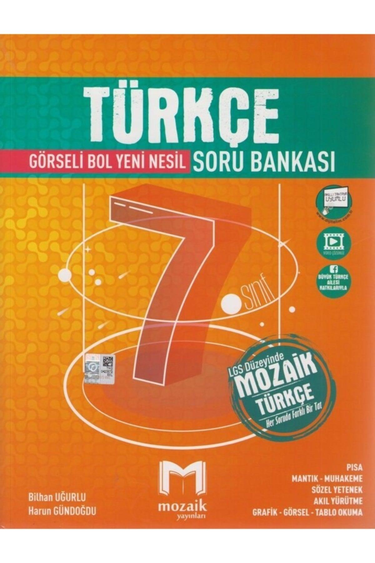 7th grade Mosaic Question Bank Turkish - 2022 - Swordslife