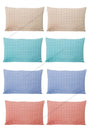 8 Pcs Cotton Pillow Cases With Cover 50*70 Cm - Swordslife