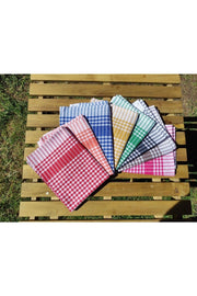 8 Different Colored Cotton Square German Napkin