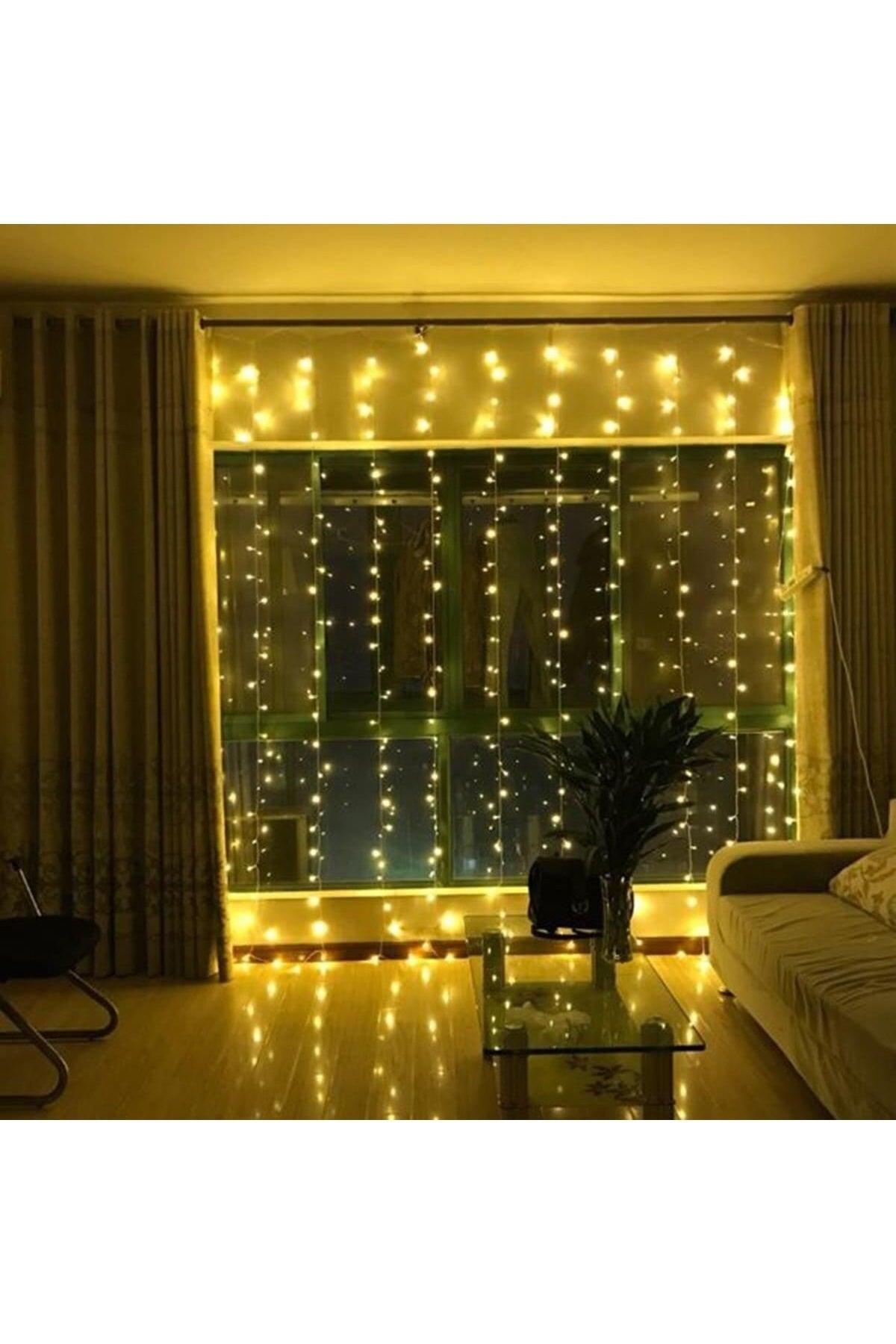 8 Function 200 Led 10 Fringe Strip Led Light 2x2 Curtain Ip Led (DAYLIGHT) - Swordslife