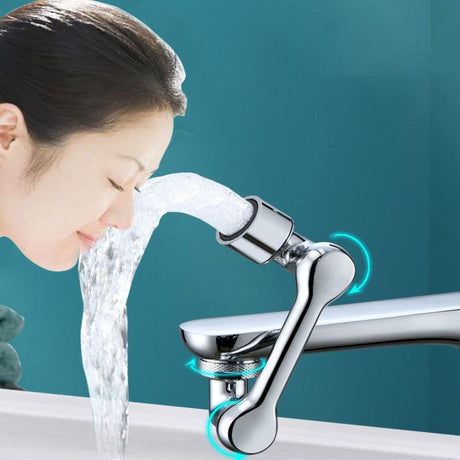 Universal 1080 Swivel Faucet Aerator Multifunction Faucet Extender Universal Swivel Splash Resistant Shower - Swordslife