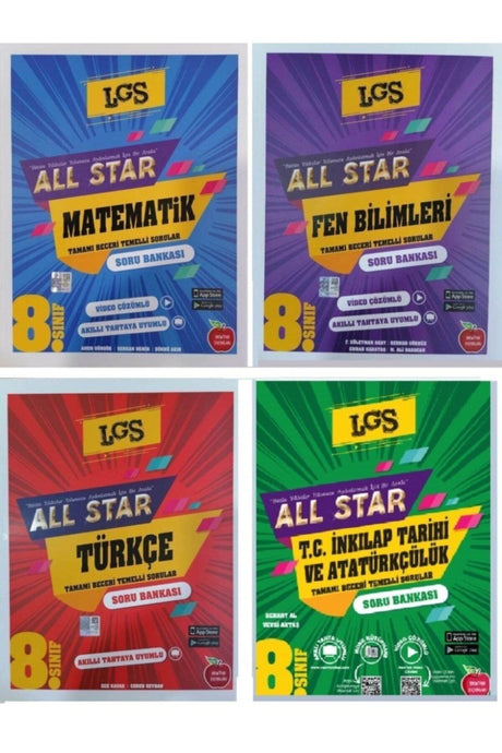 8th Grade Lgs All Star Question Bank Set of 4 - Swordslife