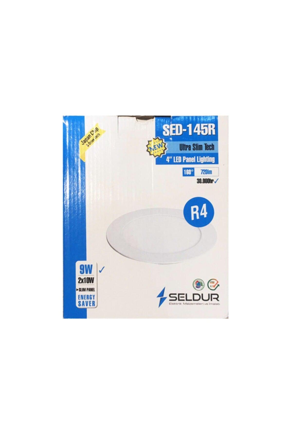 9 W Ultra Slim Recessed Led Panel White