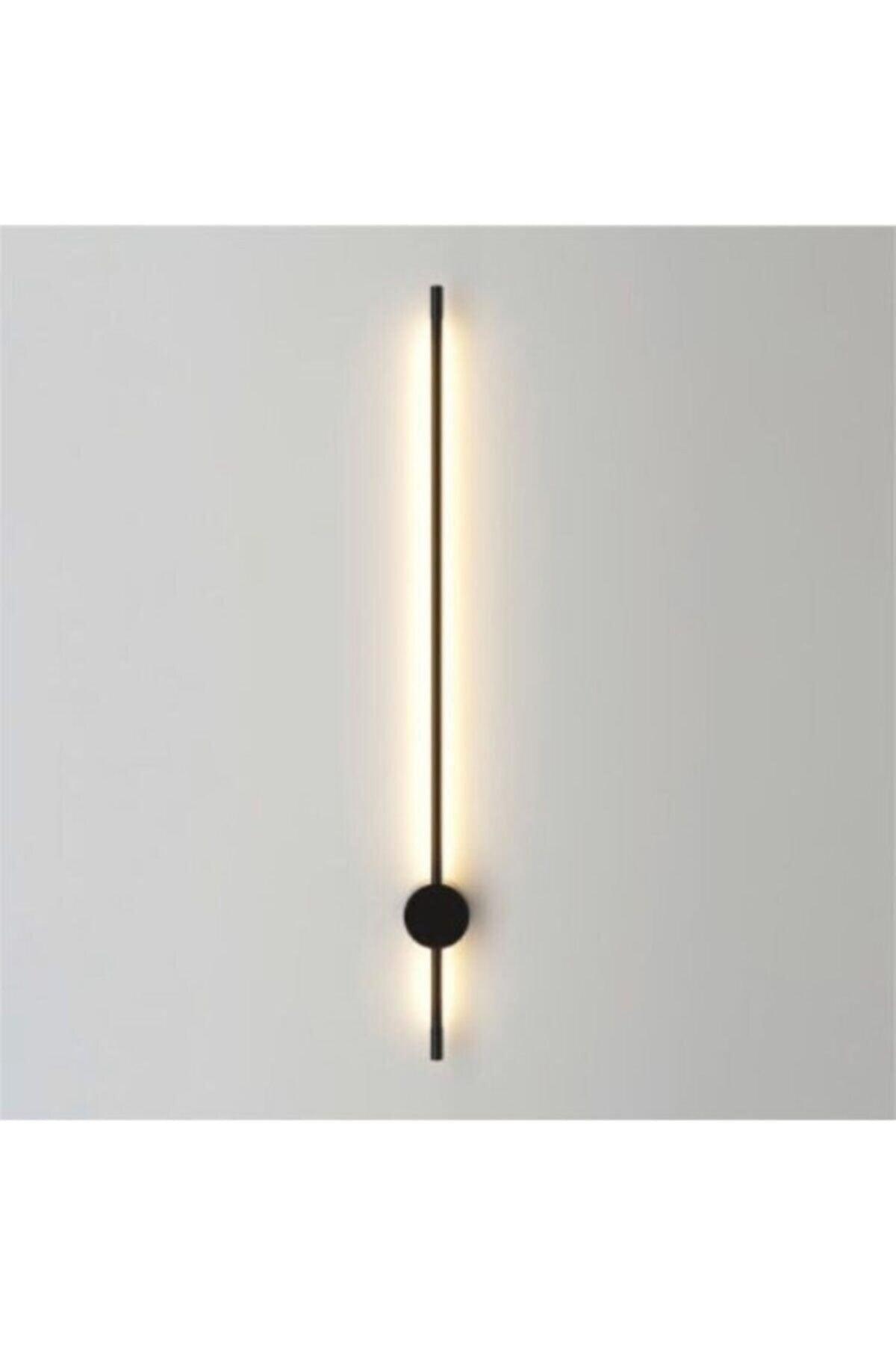 90 Cm Decorative Led Wall Sconce Black Case Day