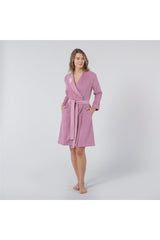 Benitta Woman Bathrobe Orchid - Swordslife