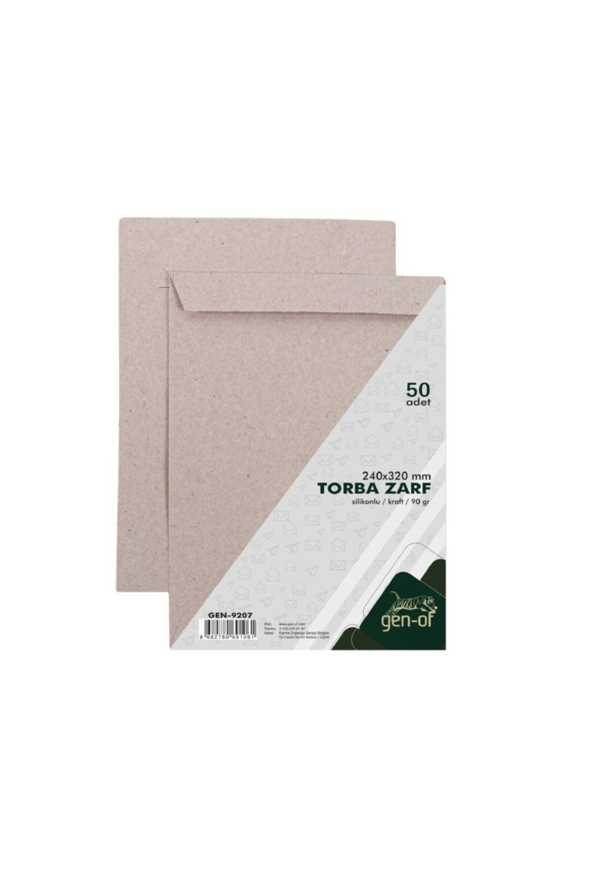 A4 Bag Envelope 24x32 Kraft 90 gr Silicone