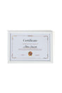 A4 Frame White Unbreakable Pvc Glass 21x30 For Certificate Diploma Document Photo 002 - Swordslife