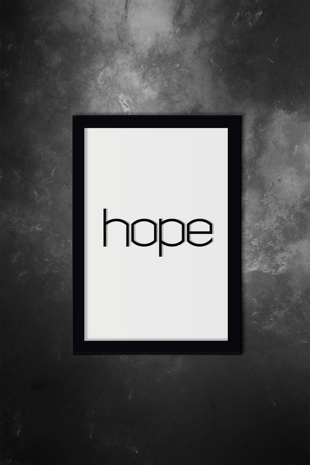 A4 Size 3d Decorative Wall Painting Hope - Swordslife