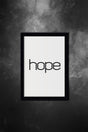A4 Size 3d Decorative Wall Painting Hope - Swordslife