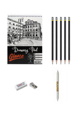 A5 120 Gr 5 Graded Pen With Sketch Notebook