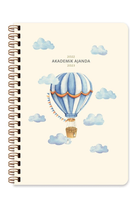 A5 Spiral Academic Agenda - Balloon