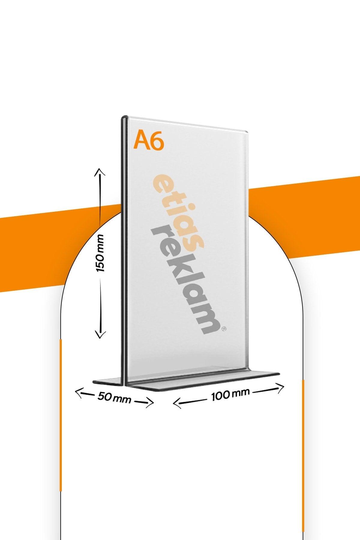 A6 T Type Vertical Table Top 10 Pack / 2.8