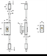 ABUS / BSB 550/650 / Floor locking plate - Swordslife