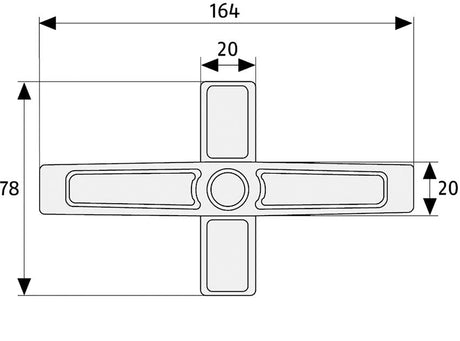 ABUS / Window auxiliary lock / 2520 / brown / GL AL0145 - Swordslife