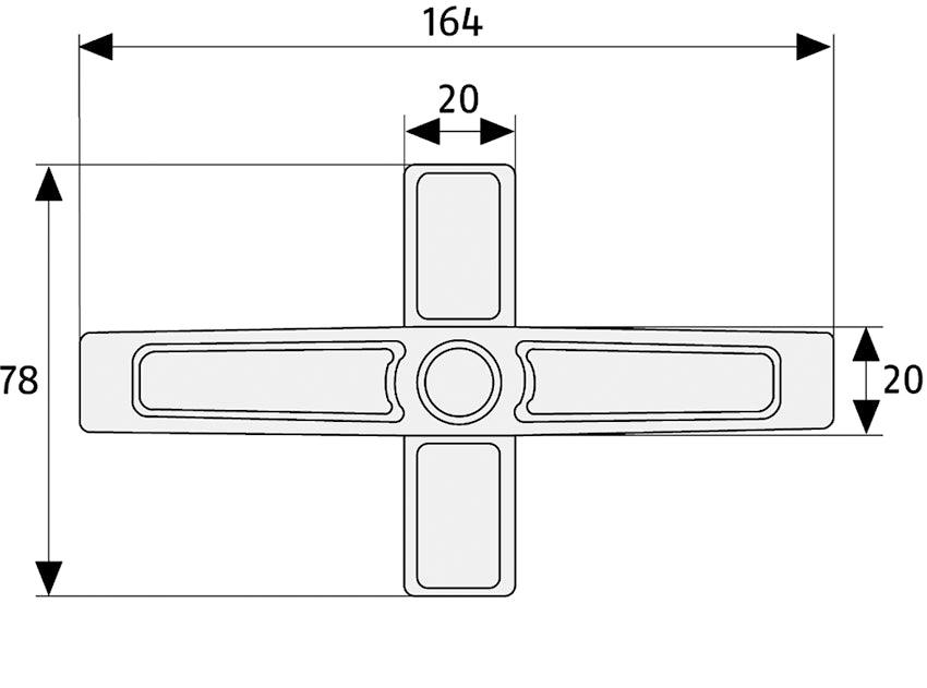 ABUS / Window lock / 2520 / white / GL AL0145 - Swordslife