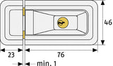 ABUS / Window lock / 3010 / brown / GL AL0145 - Swordslife