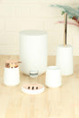Acrylic Luxury Bathroom Set 5 Pieces White Color