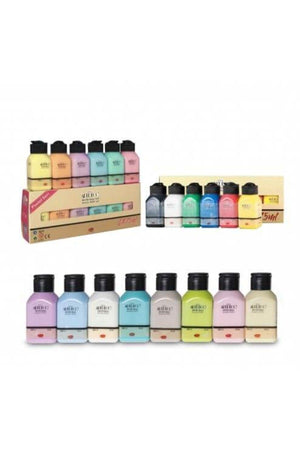 Acrylic Paint 20x75ml Pastel Colors Vivid