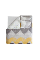 Aden Ranforce Duvet Cover Set Gray Single - Swordslife