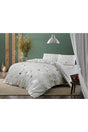 Adena Beige Double Ranfonce Duvet Cover