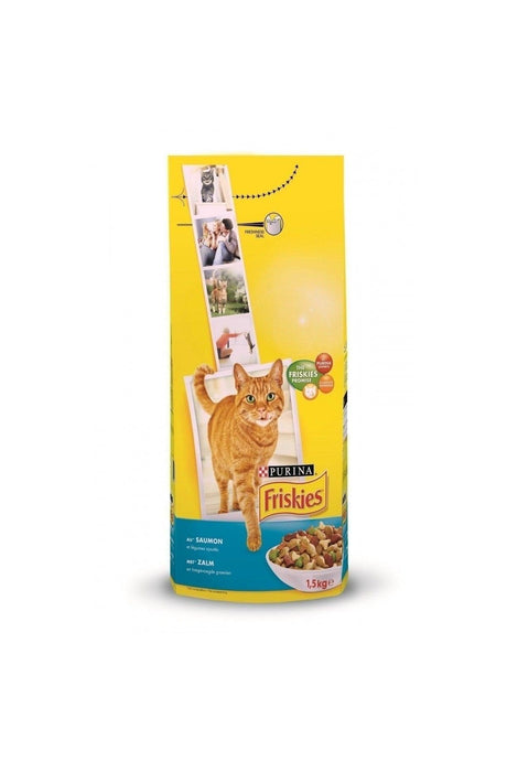 Adult Cat Food with Salmon and Vegetables