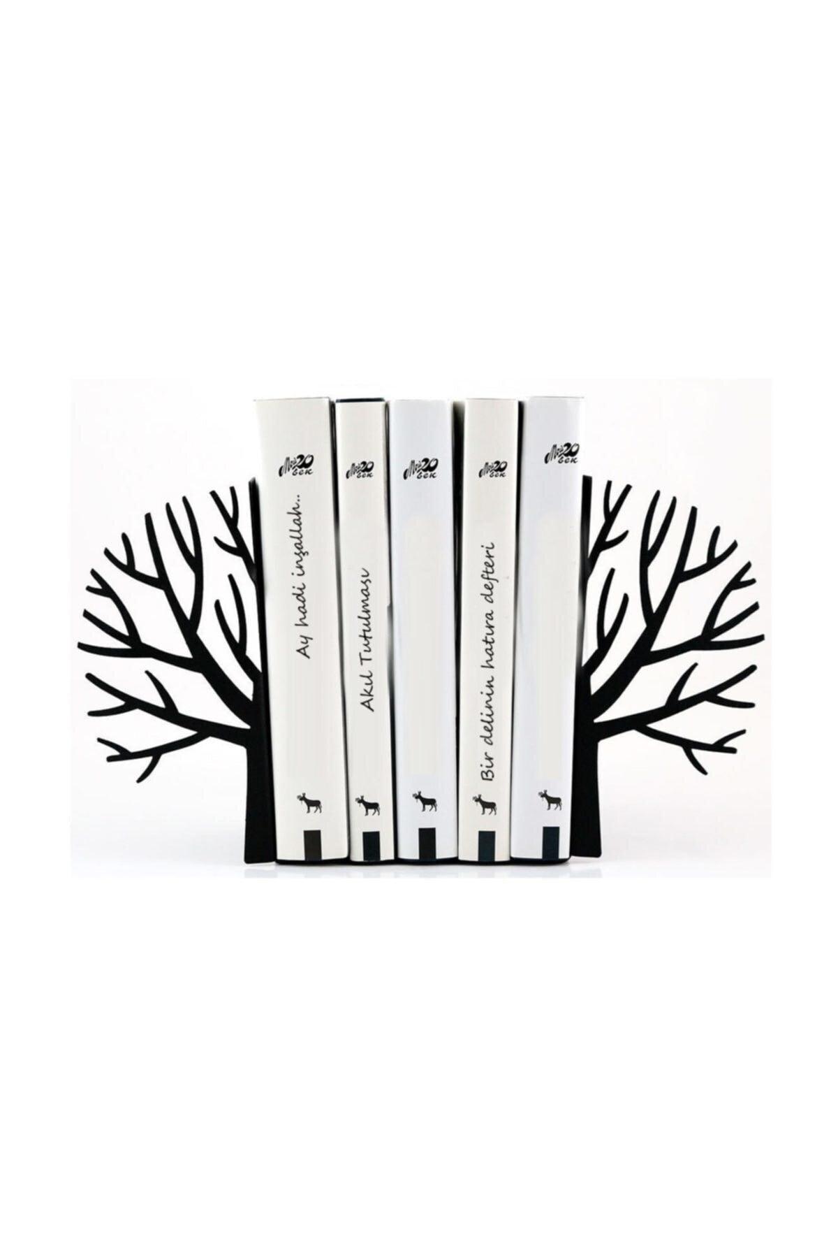 Decorative Metal Book Holder With Tree Figure , Book Support Decorative Metal Bookshelf - Swordslife