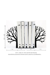 Decorative Metal Book Holder with Tree Figure, Book Support - Swordslife