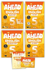 Ahead With English 5 (Set of 4)*2022 Practice Book, Test Book, Test Booklet, Vocabulary Book - Swordslife