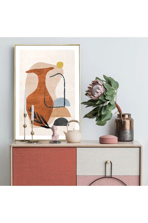 Wooden 3-Set Framed Modern Bohemian Table - Swordslife
