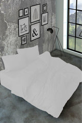 Akfil Cotton White Double Duvet Cover Set - Swordslife