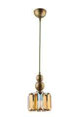 Alaba Single Chandelier Tumbled Honey Stone - Swordslife