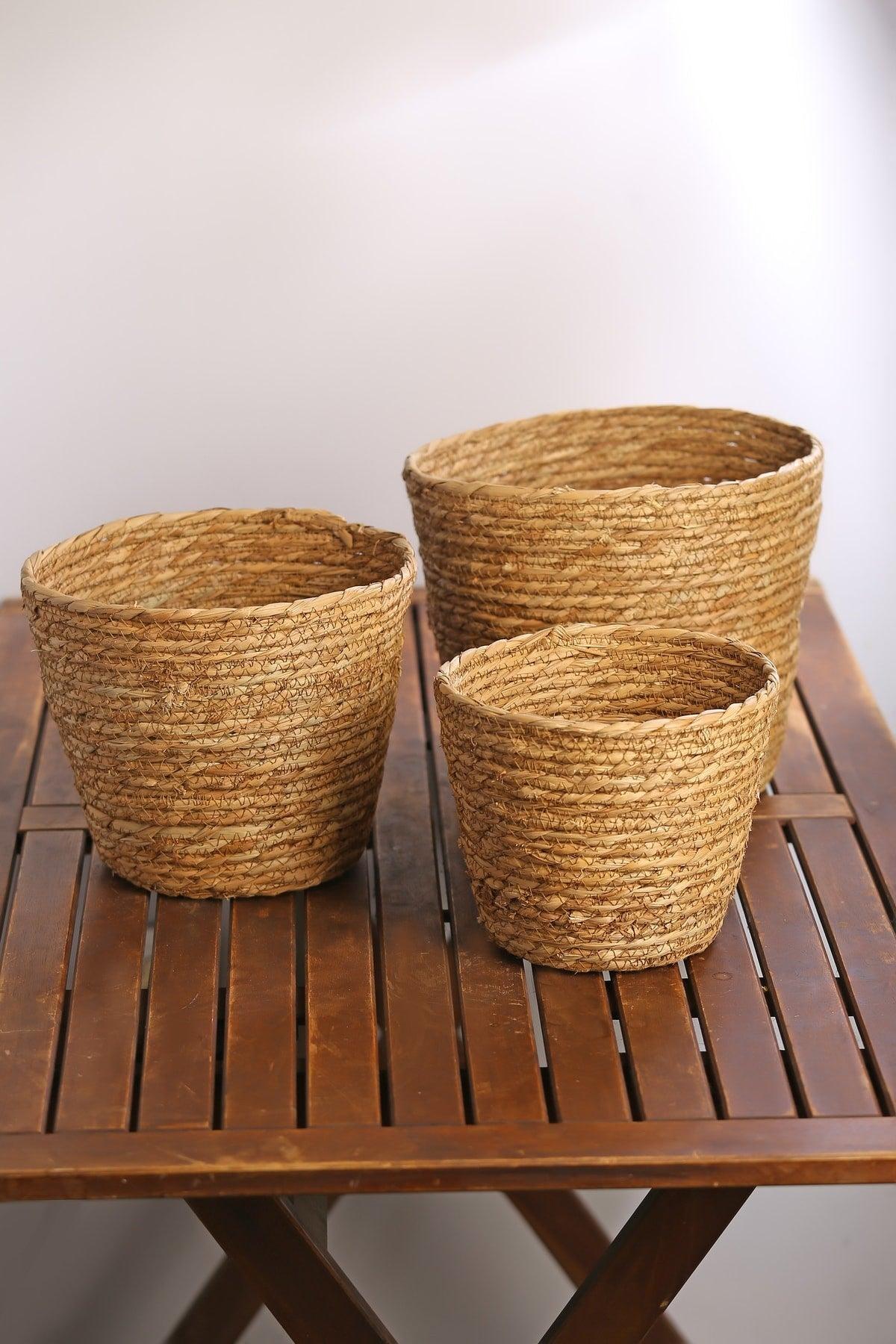 Alder - Handmade Wicker 3-Purpose Basket - Swordslife