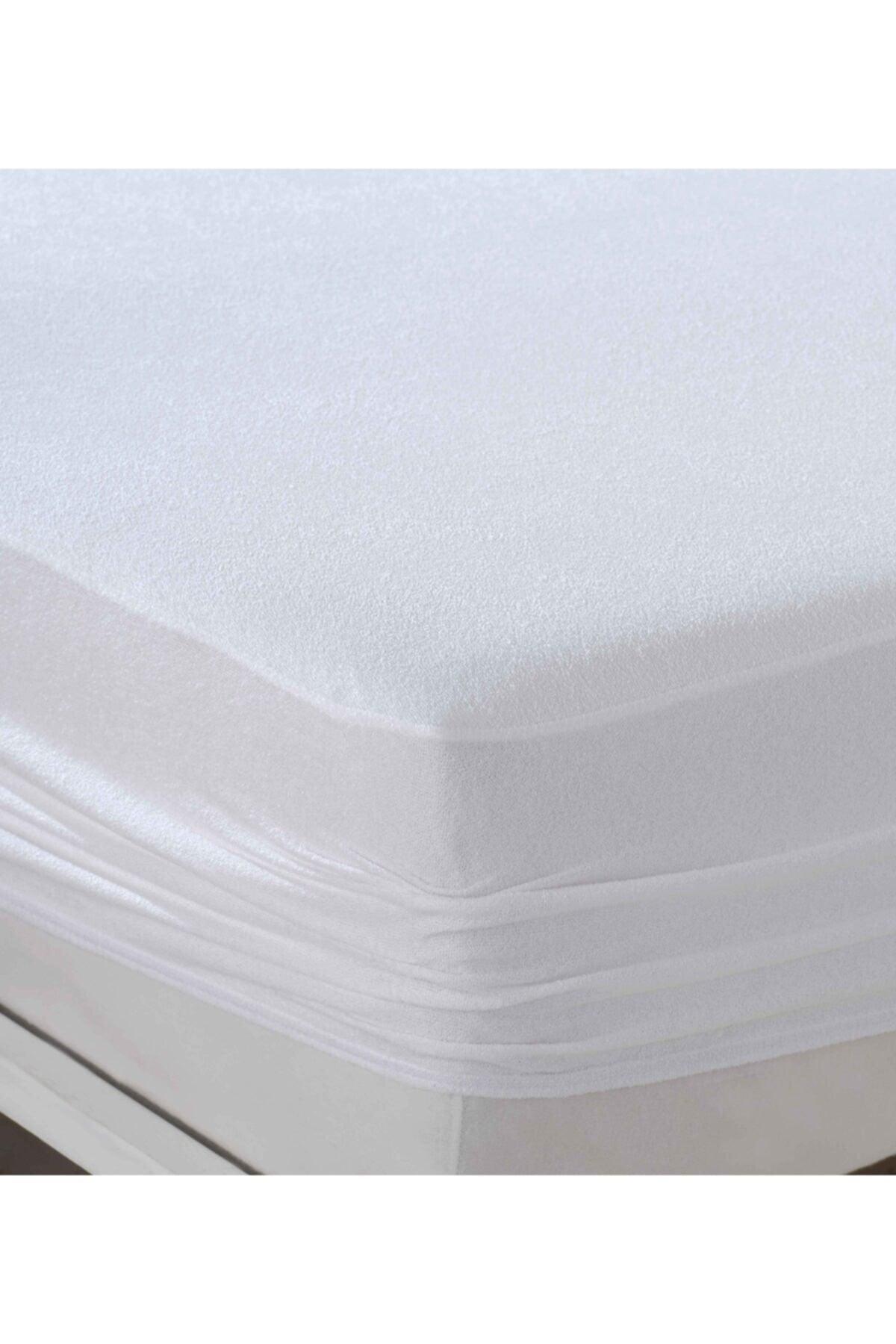 Mattress Fitted White Cotton Waterproof Mattress Protector Single Double Non Sweatproof Mattress Underlayment - Swordslife