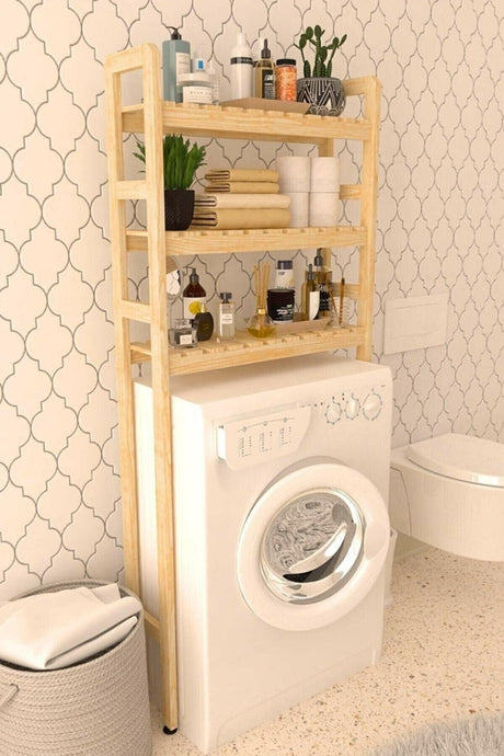 Alfa Decoration Bathroom Washing Machine Top Cabinet Organizer 160*68*21 - Swordslife