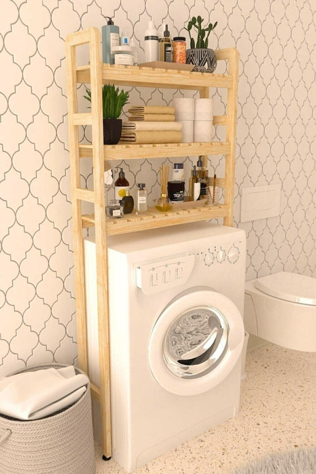 Alfa Decoration Bathroom Washing Machine Top Cabinet Organizer 160*68*21 - Swordslife