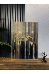 Gold Luxury Lamio Framed Decorative Wall Painting - Swordslife